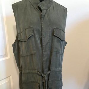 Mossimo Military Green Vest NWOT